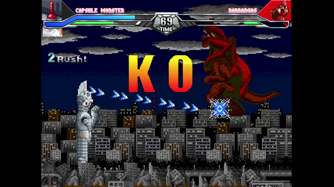 Ultraman MUGEN Tournament Round 1 - Windom vs Barrangas