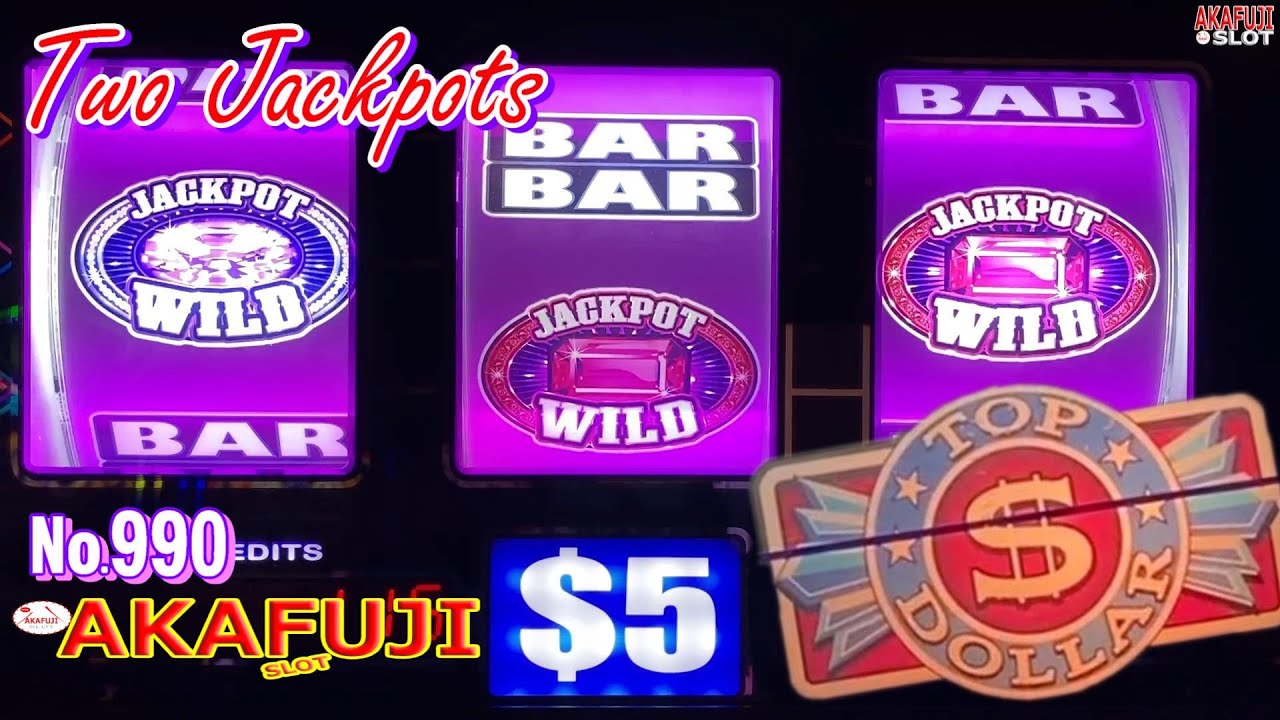 Revenge🥊Top Dollar Triple Diamond Slot $50 a Spin, Double Jackpot Gems 9 Lines Max Bet $45 赤富士スロット