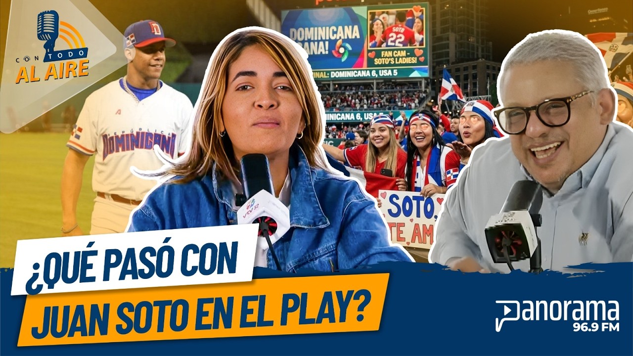 Mujeres emocionadas con Juan Soto en el Play