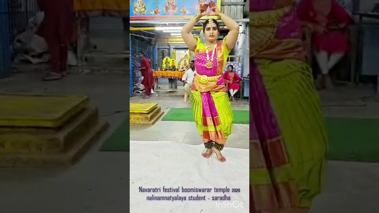 Navaratri dance festival at Boomiswarar temple, chennai/15/2/26