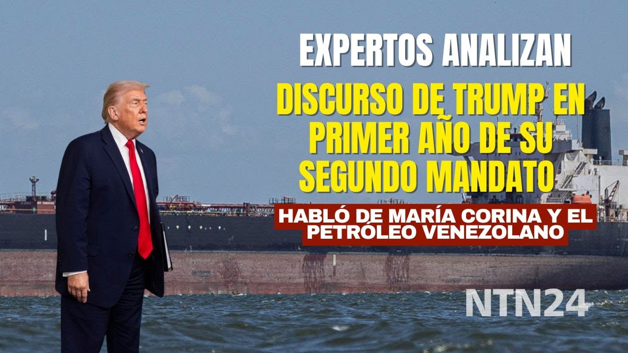 ¿Qué significado tiene que Trump hable de María Corina y el petróleo en discurso de año de mandato?