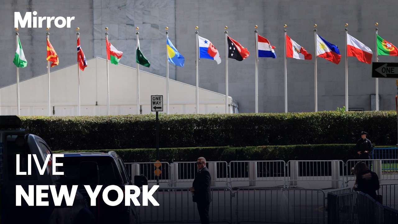 LIVE: World leaders arrive at UN General Assembly