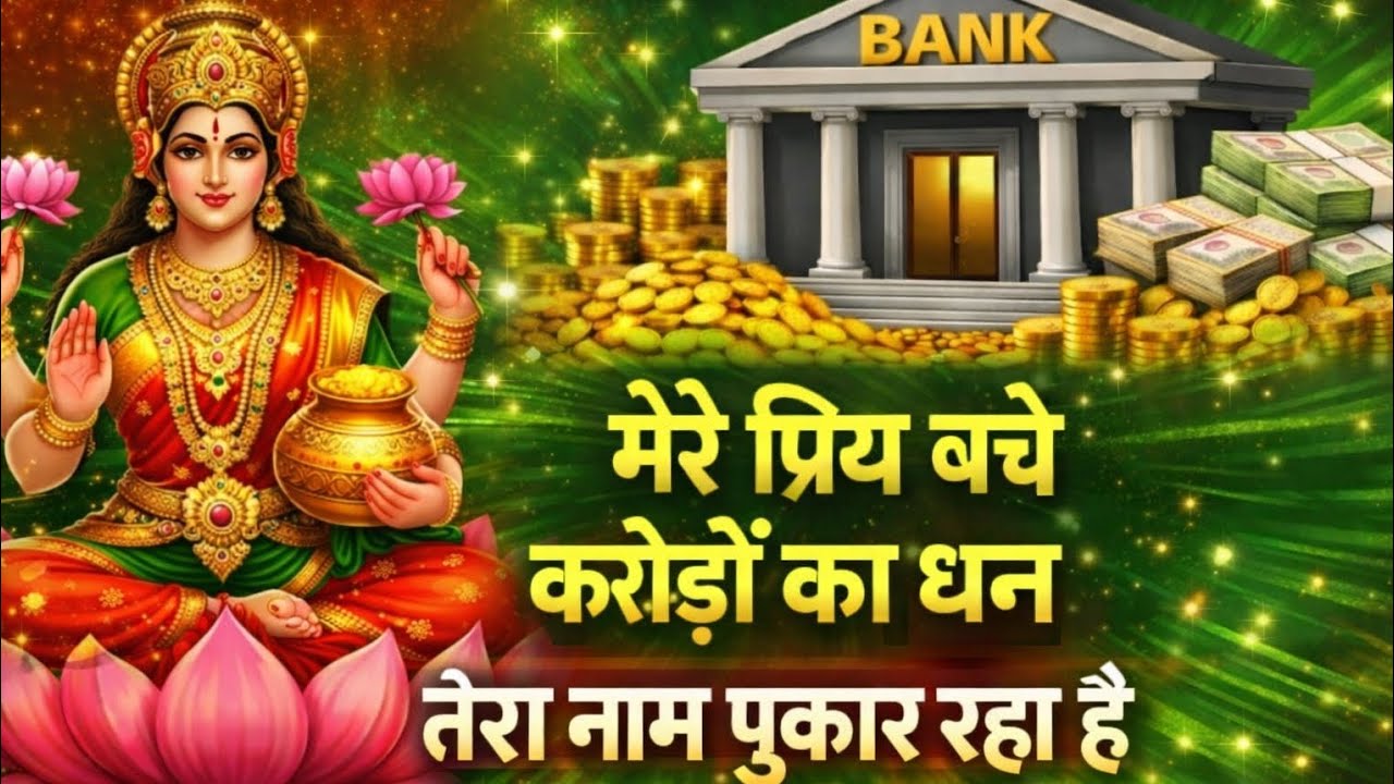 💵मेरे प्रिय बच्चे करोड़ो का धन तेरा नाम पुकार रहा है। 😭🥺 #maa #laxmi 