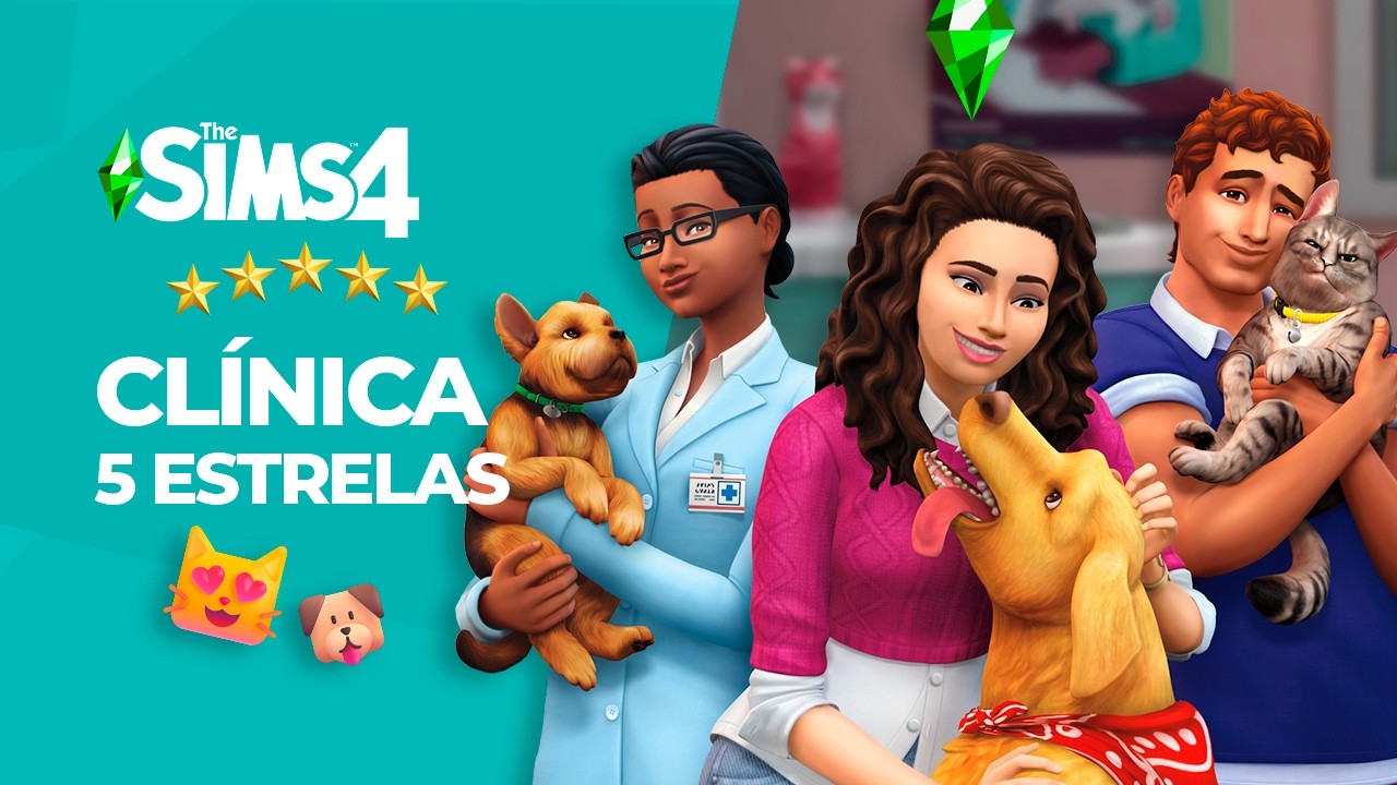 Как заработать деньги | 5-звездочная ветеринарная клиника - The Sims 4 🐶🐱#thesims4