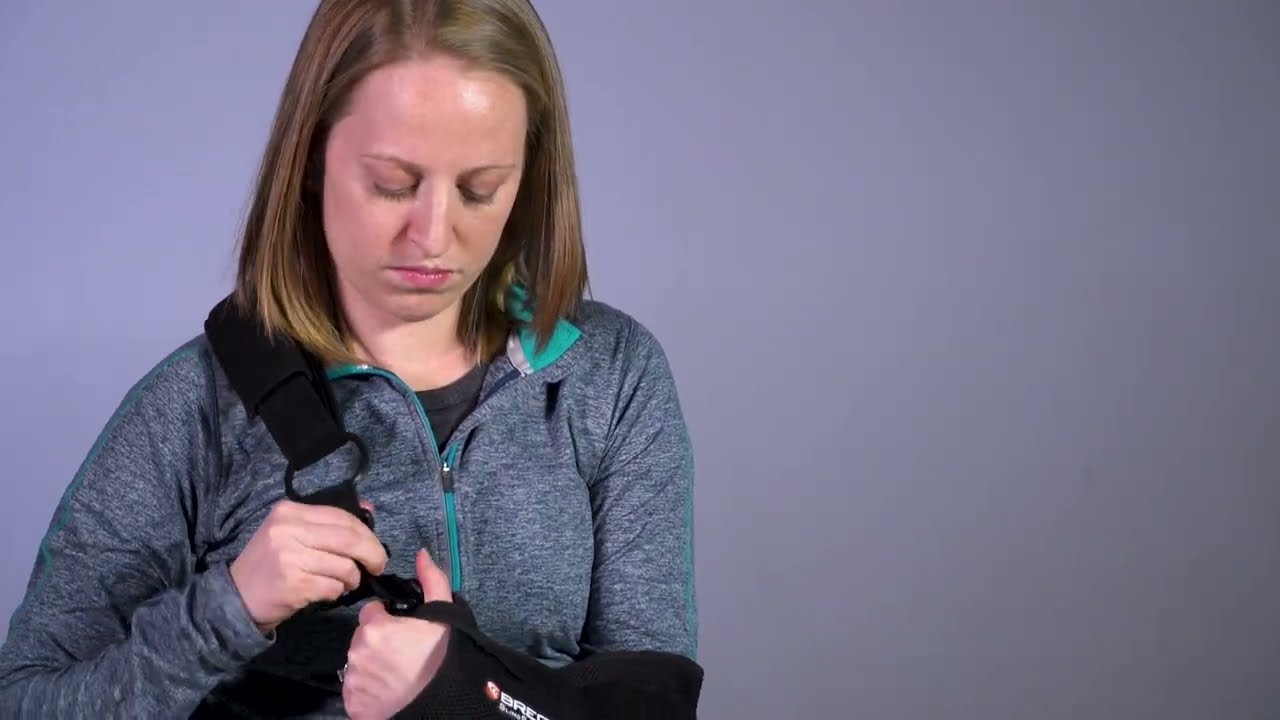 How to Wear a Shoulder Sling