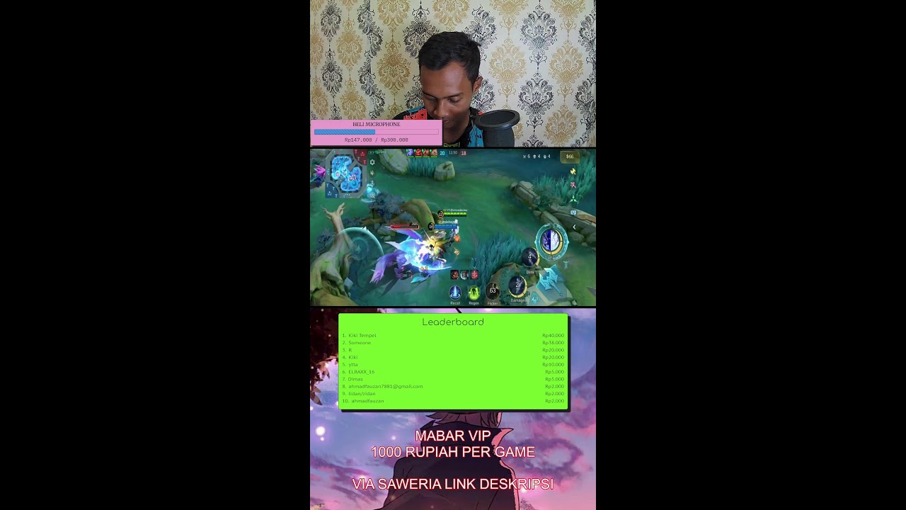 mabar ml #ff #gaming #live