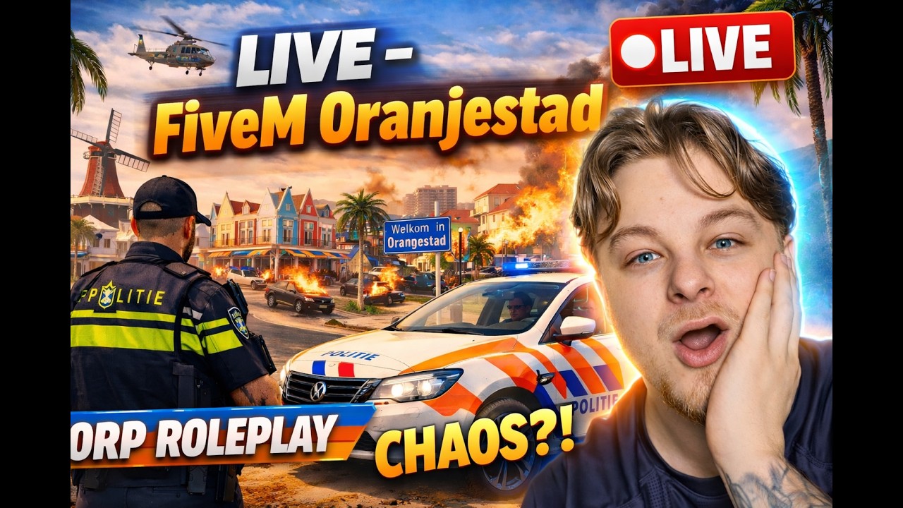 🔴FIVEM COMEBACK?! | ORANJESTAD ROLEPLAY | Nederlands | Live