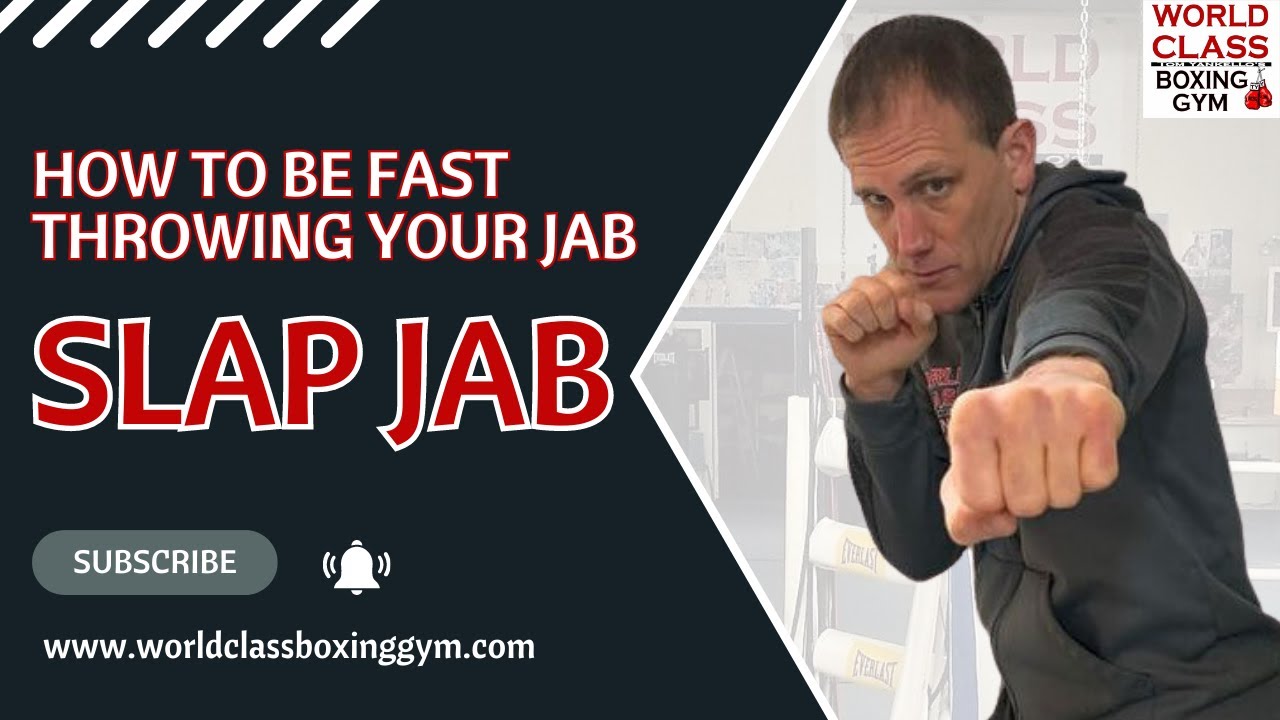 How To Throw the Jab Fast and Efficiently to Create Openings