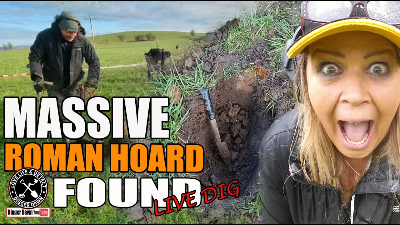 LARGEST ROMAN HOARD of SILVER Denarii EVER FOUND in Lancashire | Hoard declared Treasure | LIVE