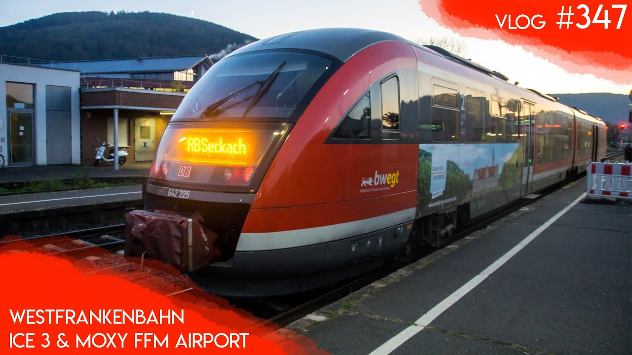 Mit der WESTFRANKENBAHN von WERTHEIM nach ASCHAFFENBURG | TripReport | Vlog 347