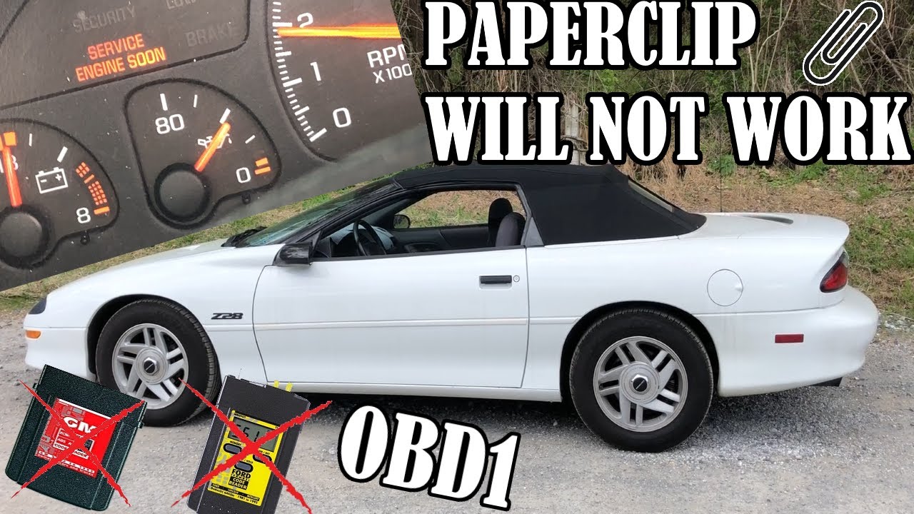Чтение ВСЕХ кодов ошибок двигателя GM Ford Chrysler Toyota OBD1 1980–1995 гг. и их исправление