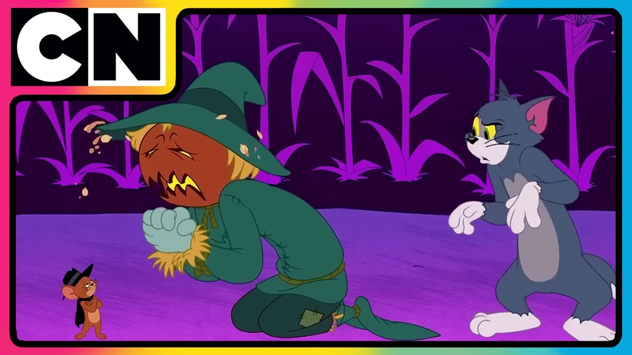 Tom & Jerry 😺🐭| All Hail The Skull King Tom! ☠️| Cartoon for Kids | Halloween Special | Cat & Mouse