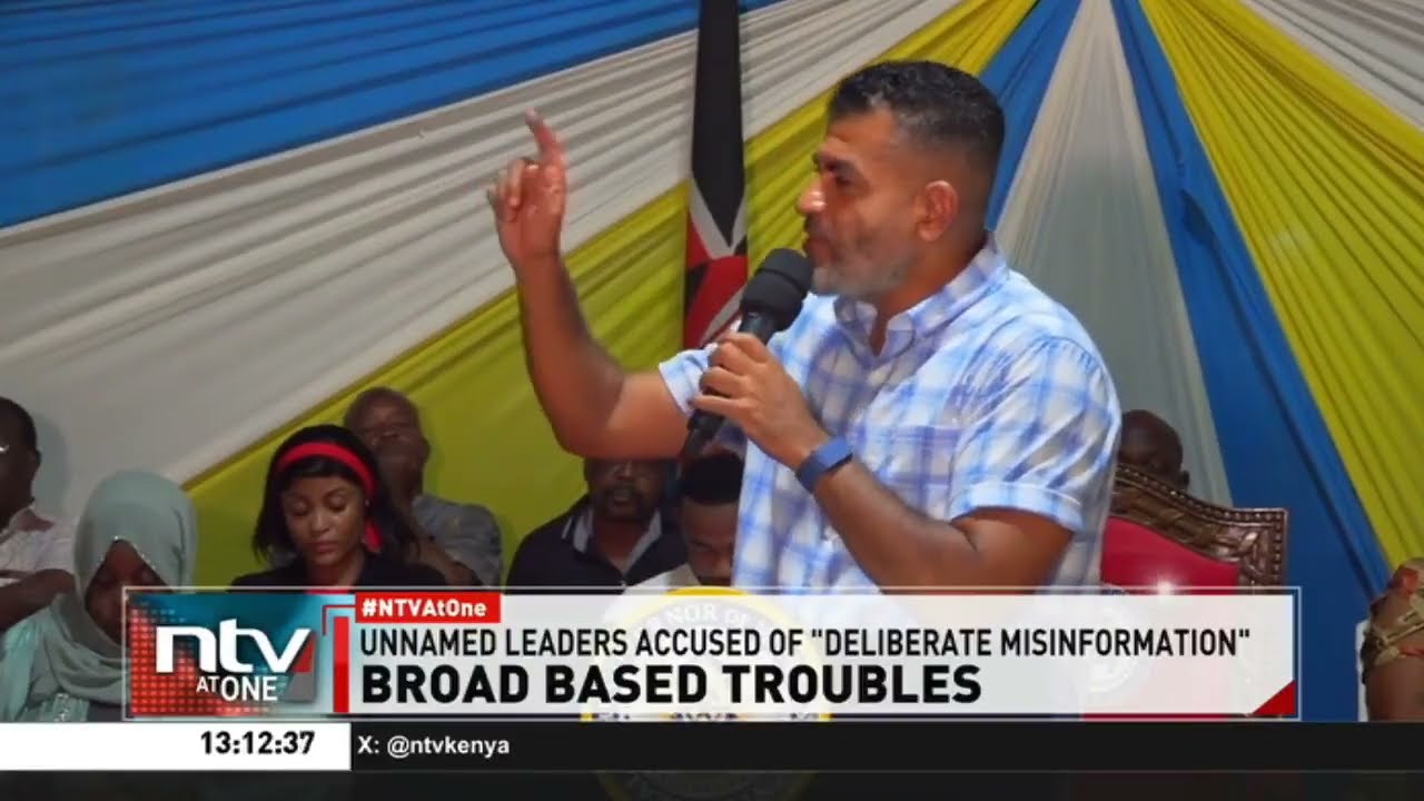 Governor Nassir accuses opposition leaders of engaging in political deceit to undermine Ruto's gov't