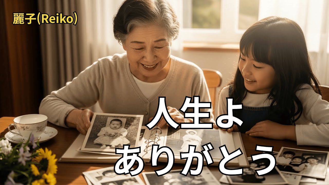 【感謝の演歌】人生よ ありがとう - 生きていて本当に良かった | 麗子(Reiko) | 人生を祝福する歌