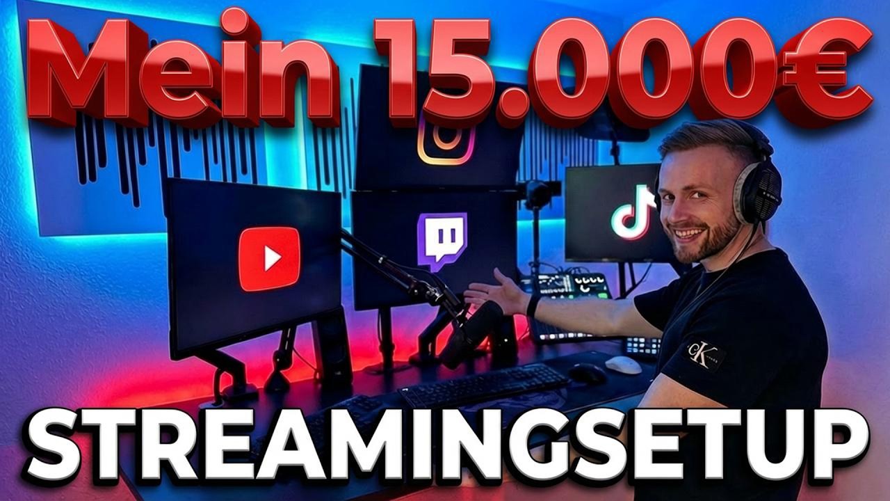 MEIN *NEUES* 15.000€ STREAMINGZIMMER (Roomtour)