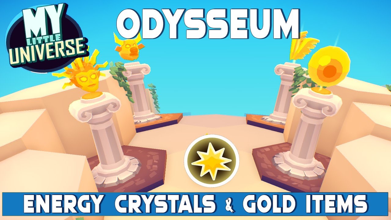 My Little Universe - Odysseum: All Energy Crystals and Golden Trinkets (PC/Switch)