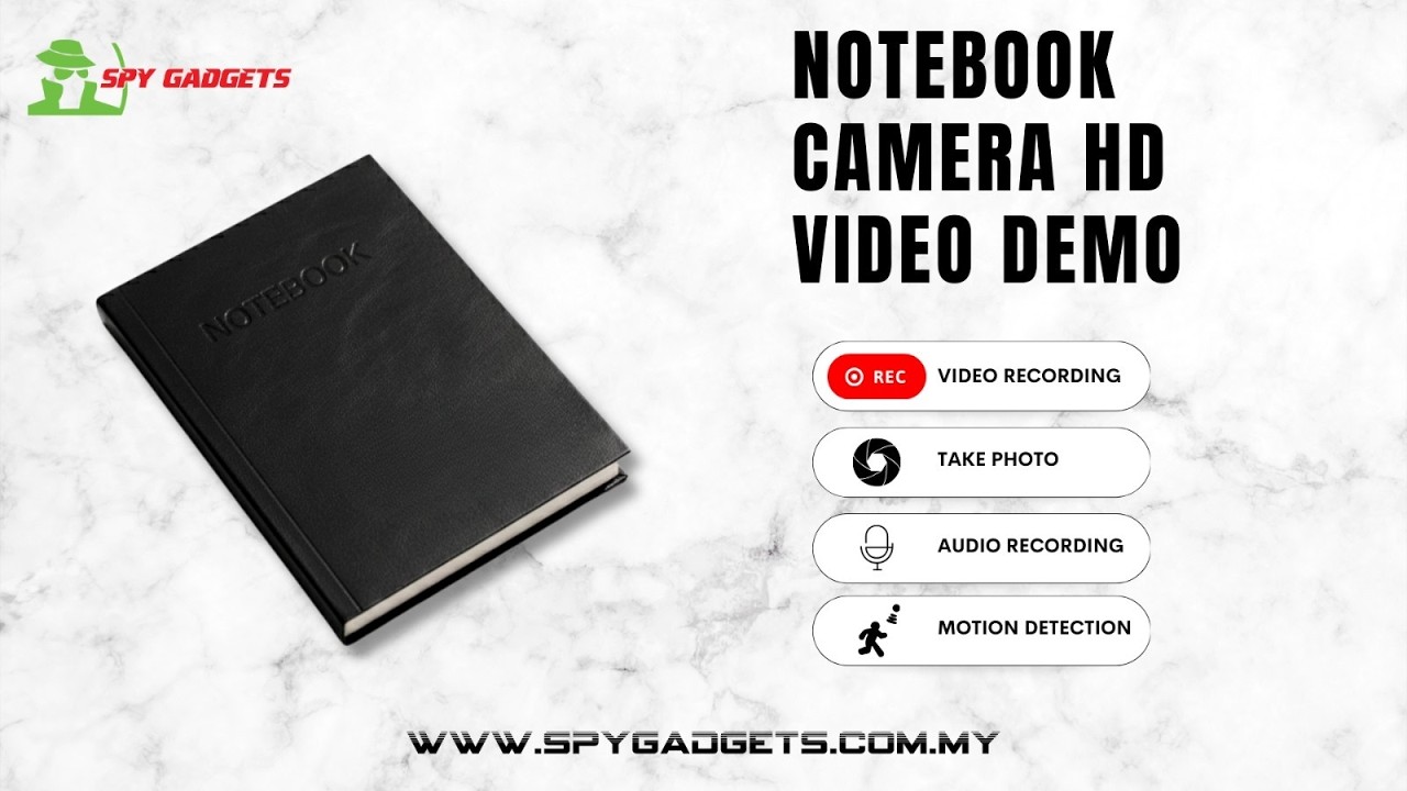 NOTEBOOK CAMERA HD VIDEO DEMO