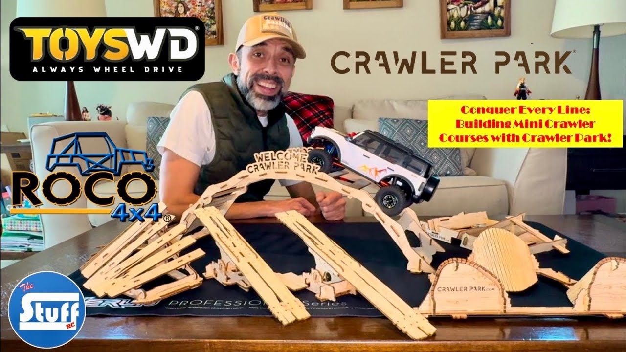 Conquer Every Line: Building Mini Crawler Courses with Crawler Park by @ToysWD !