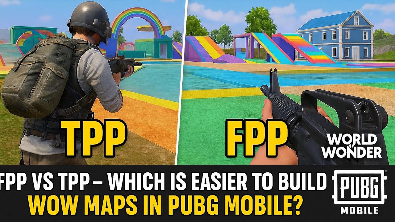Which Prospective Mode is Easier to Build WOW Maps? | FPP OR TPP | WOW July Creation Contest |