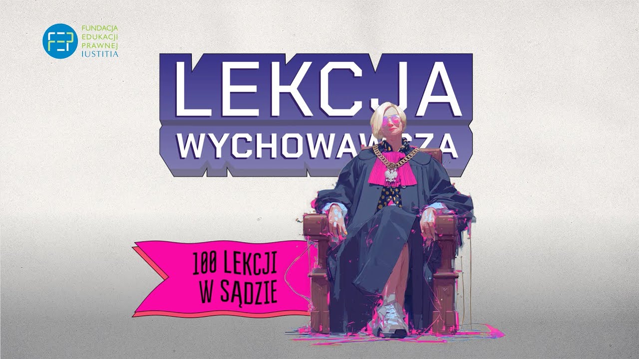 Lekcja wychowawcza o odpowiedzialności prawnej nieletnich.