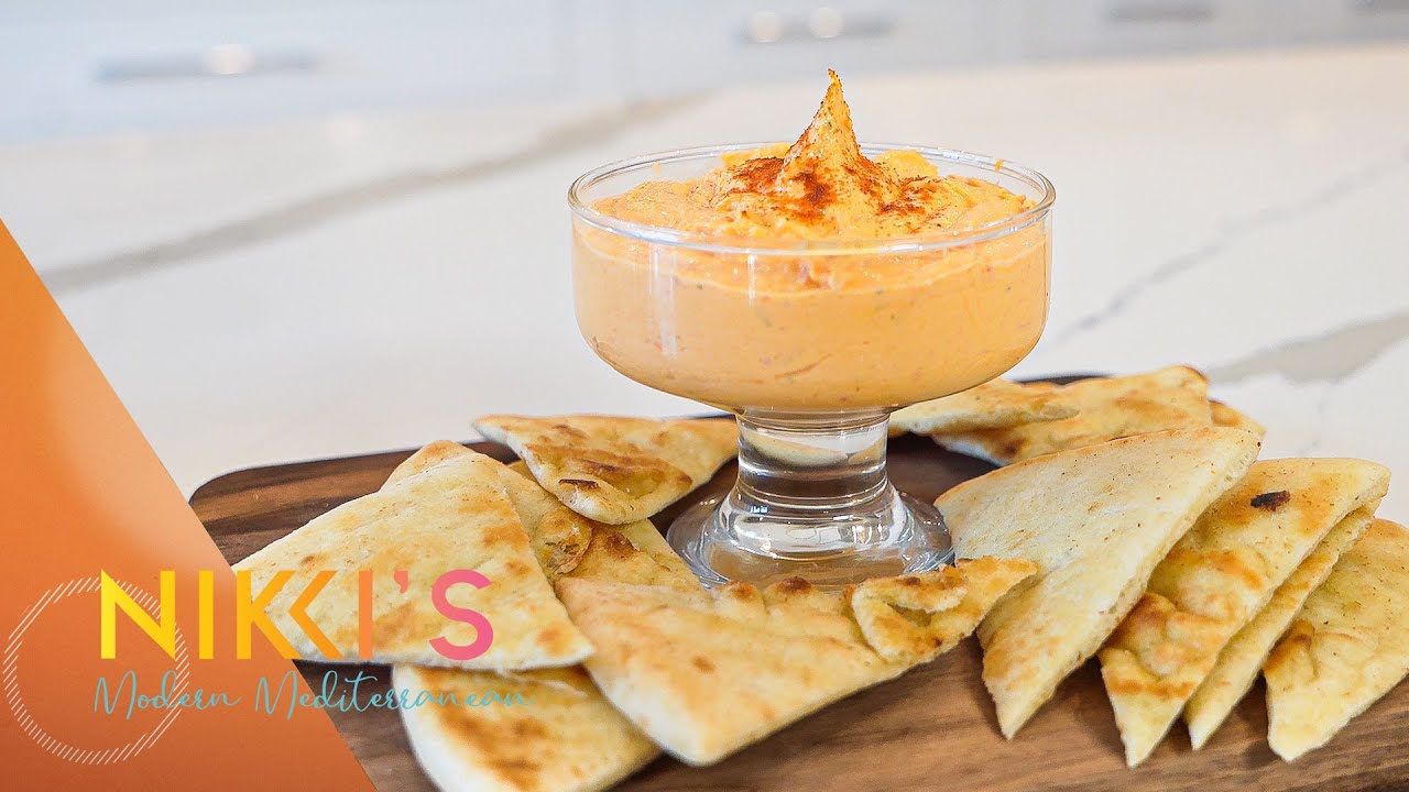 The best spicy feta dip | Tyrokafteri