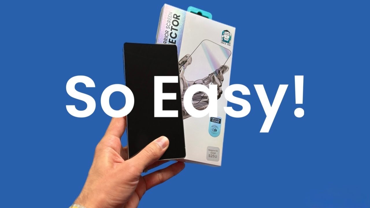 Benks GlassWarrior Screen Protector Installation! | Samsung Galaxy S25 Ultra