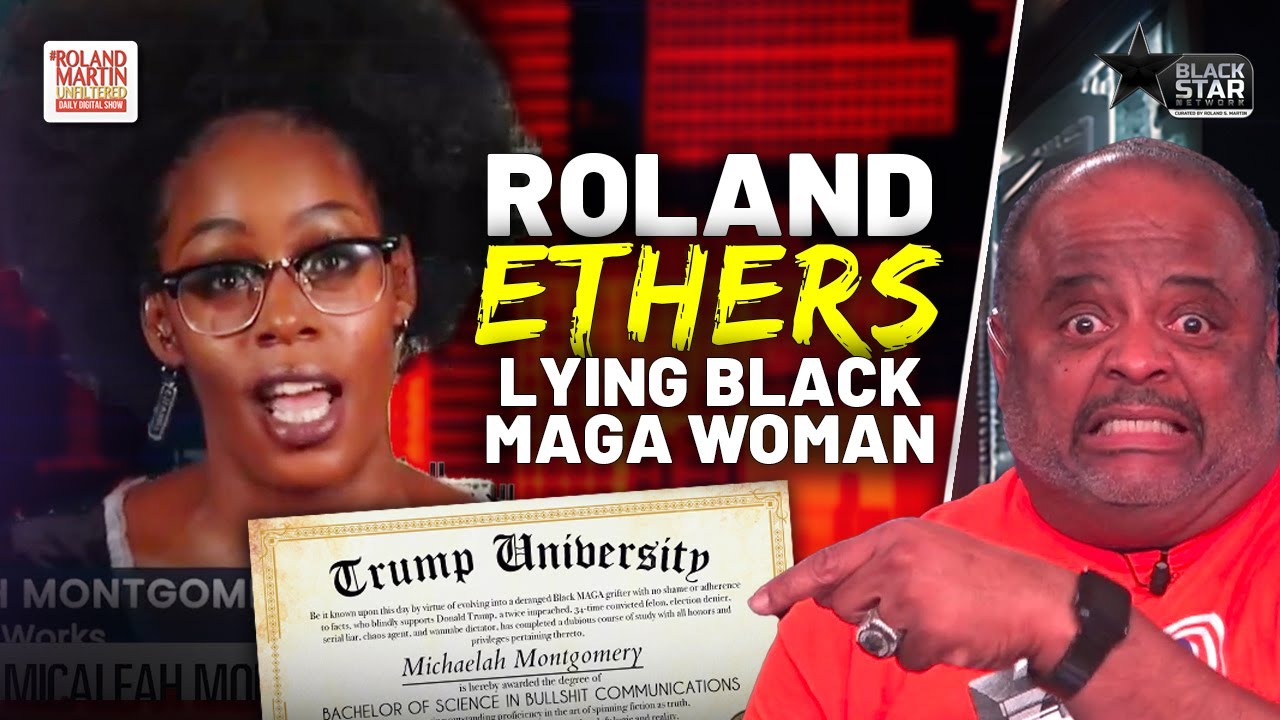 Roland ETHERS Black MAGA woman who lied on VP Harris backing AKAs, Howard U, HBCUs