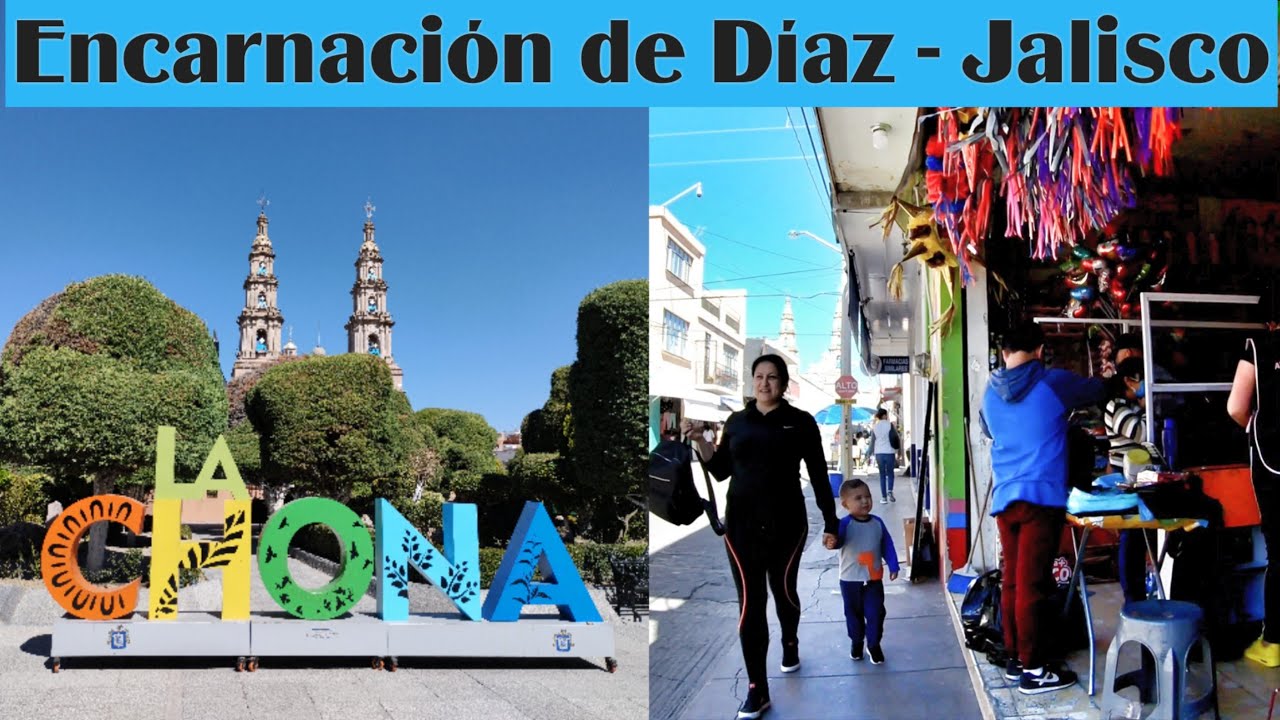 Caminando en "La Chona" | Encarnación de Díaz - Jalisco | Recorrido en el centro de la Chona