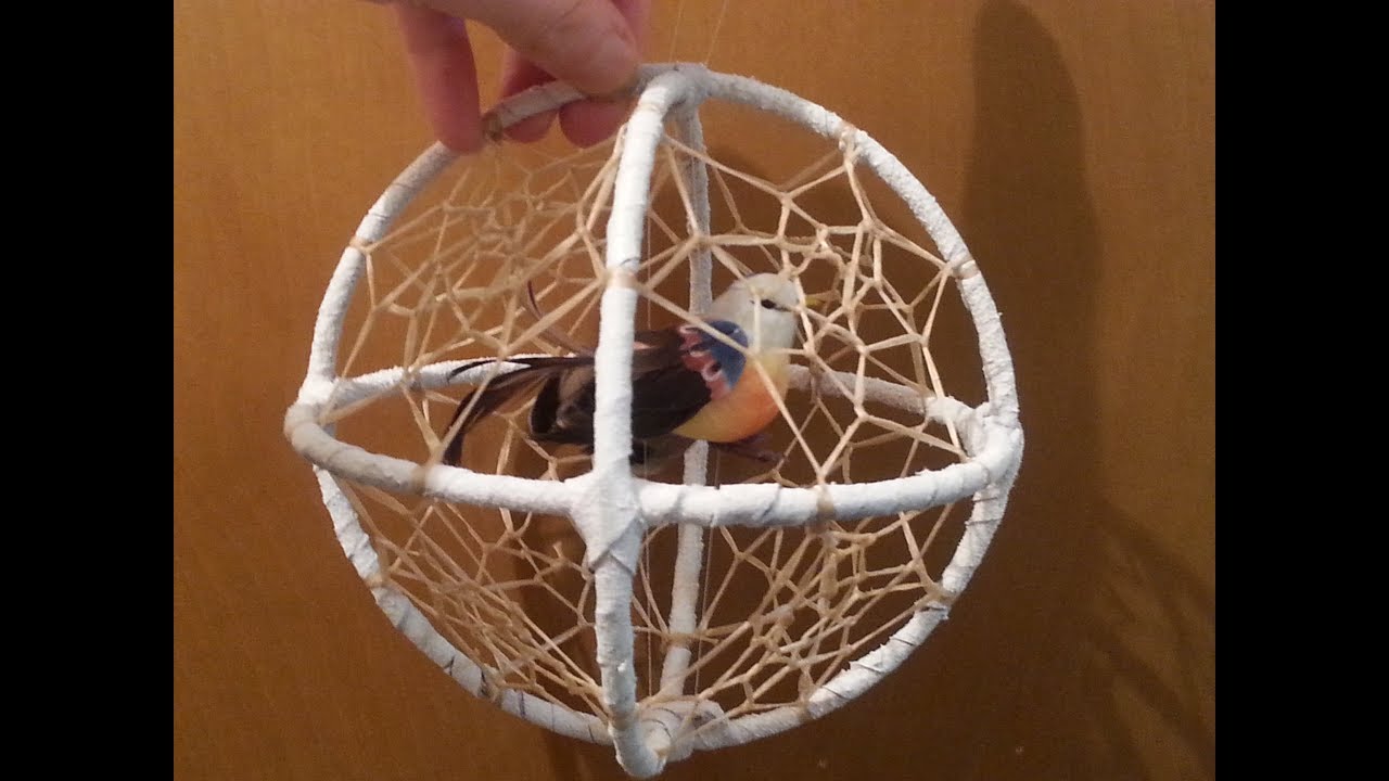 3D Dreamcatcher with Bird Tutorial