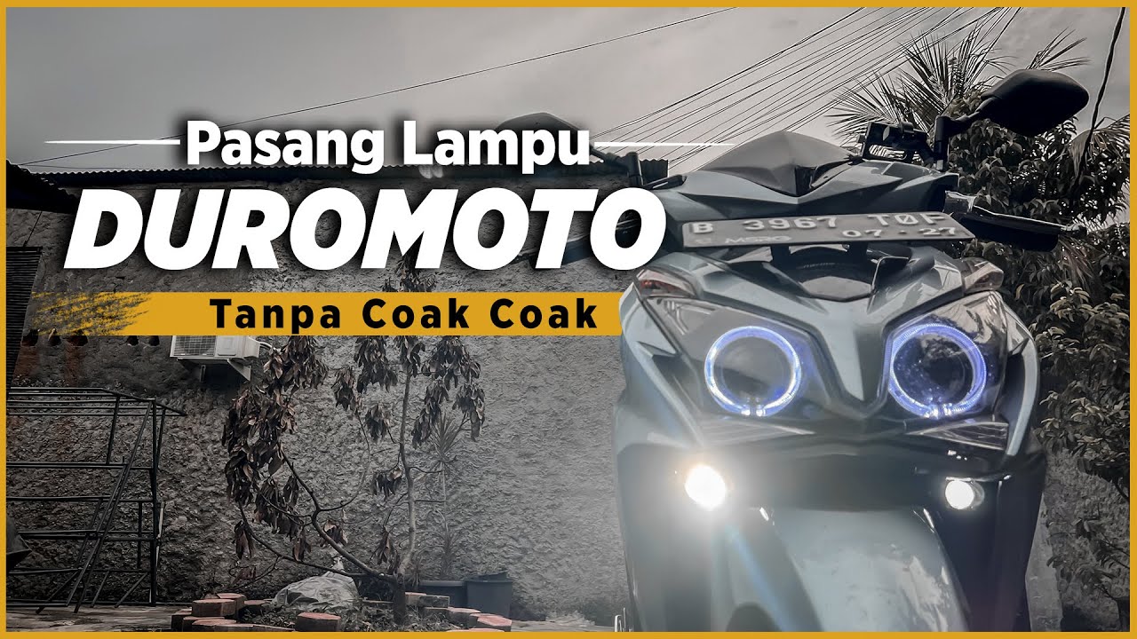 PASANG D2 LASER DUROMOTO ANTI RIBET | di ROYANI | MSRG