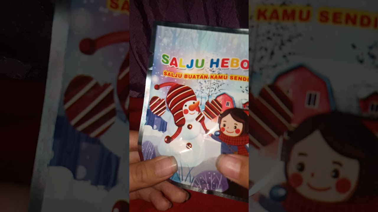 Unboxing mainan salju Heboh (part 1)