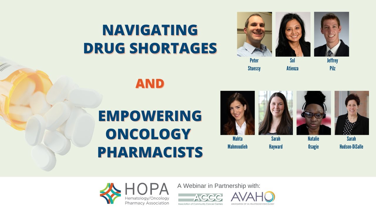 Critical Conversations: Navigating Drug Shortages and Empowering Oncology Pharmacists