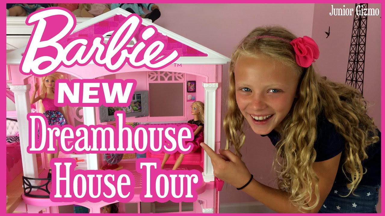 NEW Barbie Dreamhouse Full House Tour by Baby Gizmo