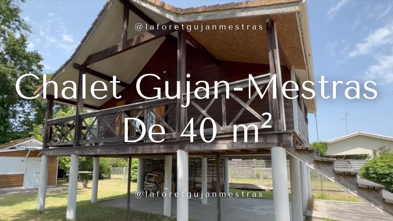 À VENDRE | CHALET DE 40 M² | BASSIN D'ARCACHON - GUJAN-MESTRAS