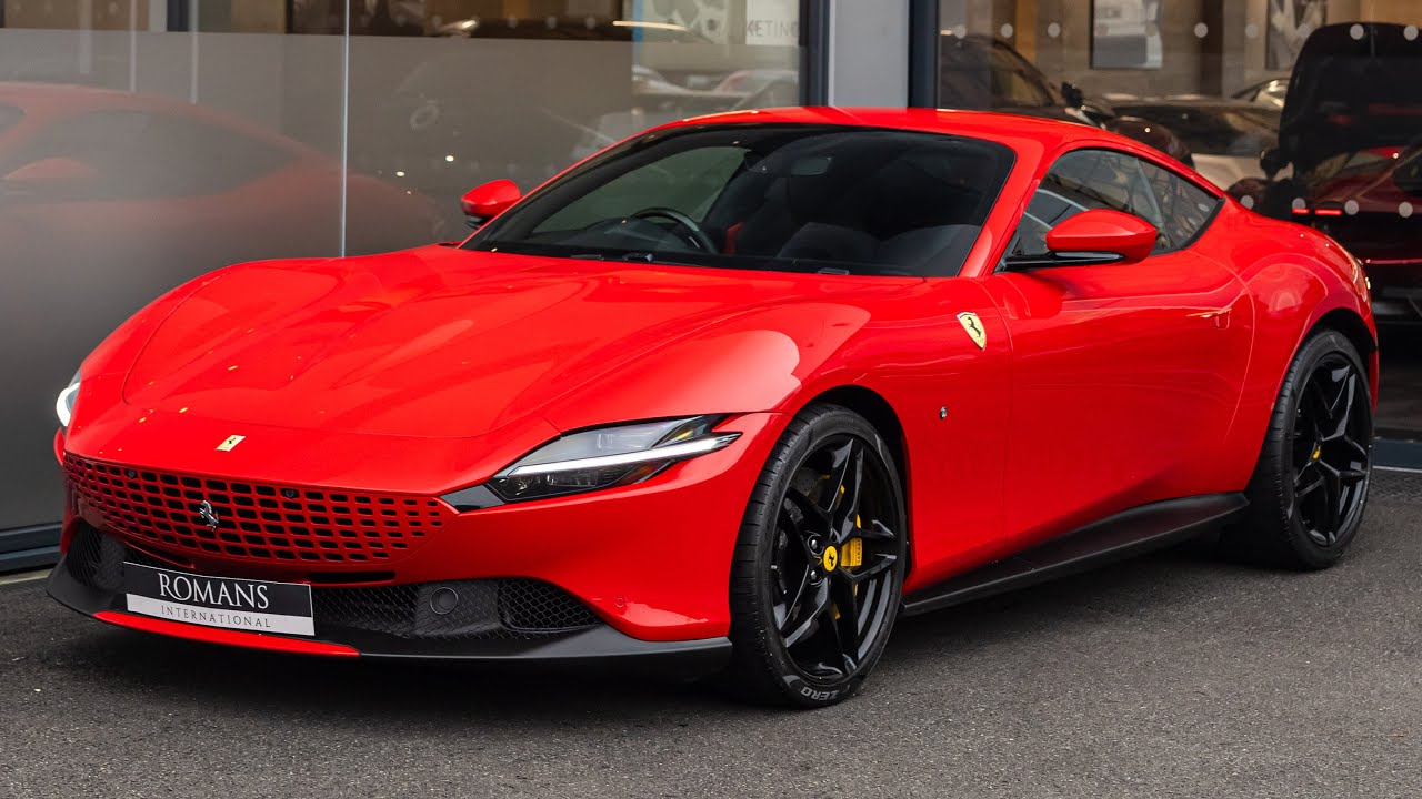 2022 Ferrari Roma - Rosso Corsa - Walkaround + Engine & Exhaust Sound