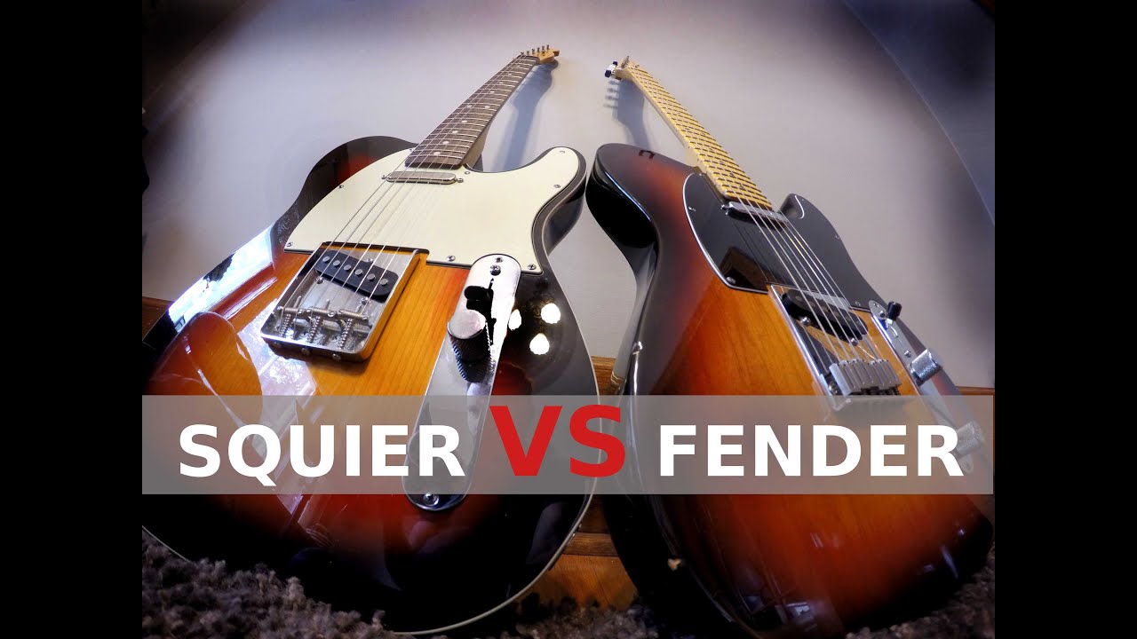 SQUIER vs FENDER - Telecaster Tone Comparison!