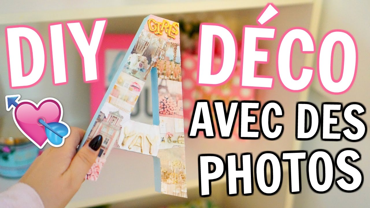 DIY DÉCO AVEC DES PHOTOS POUR TA CHAMBRE!