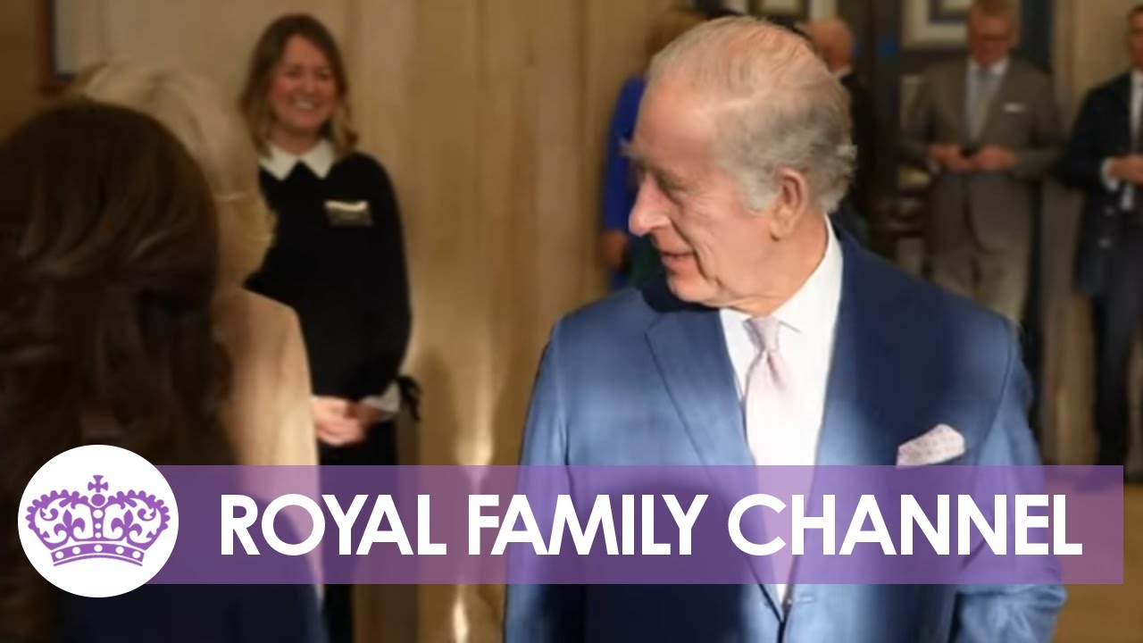 King and Queen Consort Visit Bolton Town Hall