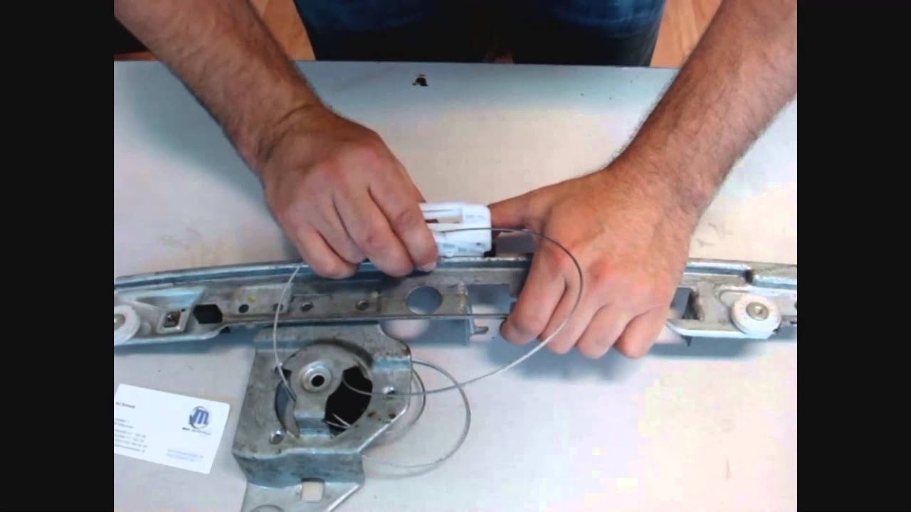 Renault Megane 2 Fensterheber Reparatur hinten rechts - Window Regulator Repair rear right