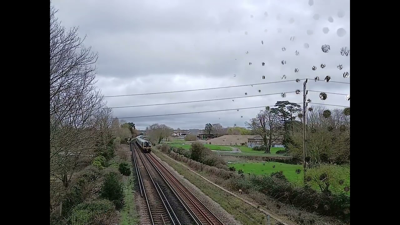 Trains at Mill Lane Bridge 10/3/26