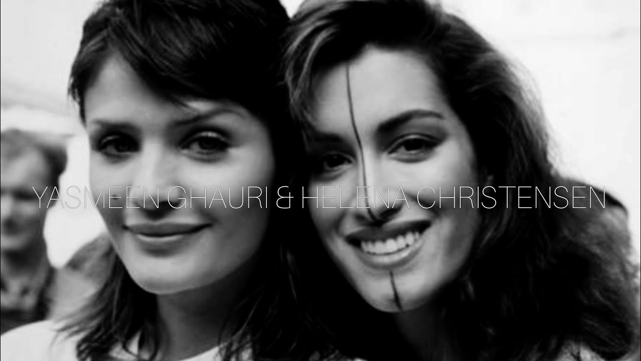 YASMEEN GHAURI & HELENA CHRISTENSEN | Runway Couple