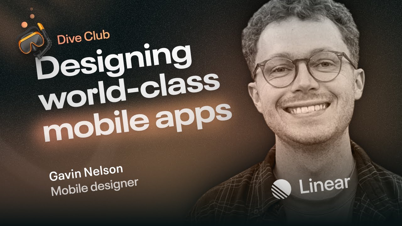 Gavin Nelson - Prototyping, interaction design, and learning SwiftUI (Dive Club Ep. 62)