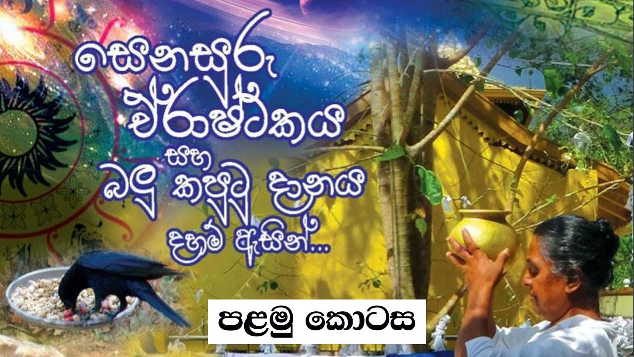 සෙනසුරු ඒරාෂ්ඨකය සහ බලු කපුටු දානය දහම් ඇසින් | පළමු කොටස