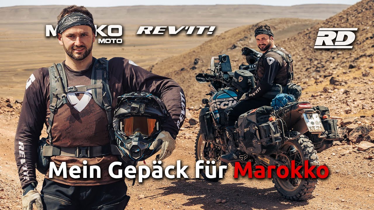 Mein Gep&auml;ck f&uuml;r 3 Wochen Motorrad Urlaub / Gep&auml;ck & Bekleidung - (Englisch Audio available)