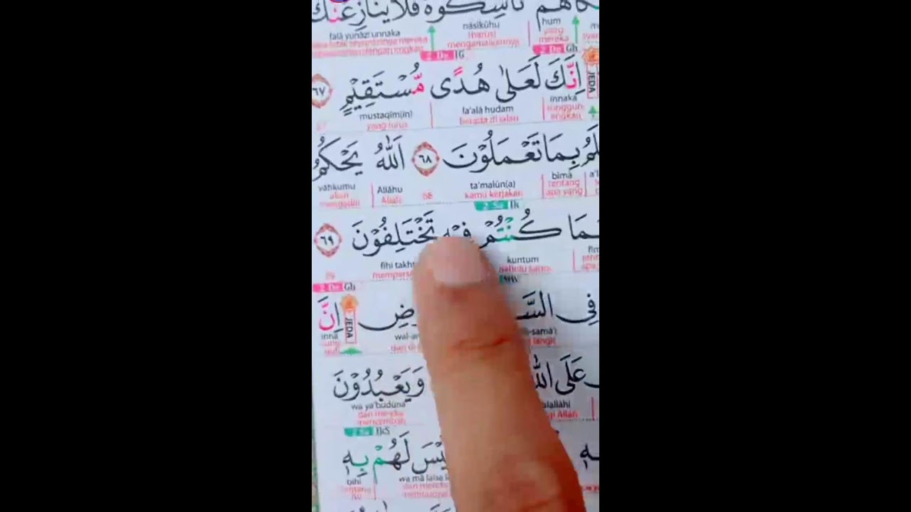 belajar baca Al Quran dan tajwid bersama sama