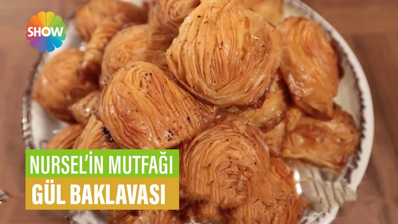 Gül Baklavası Tarifi | Nursel'in Mutfağı