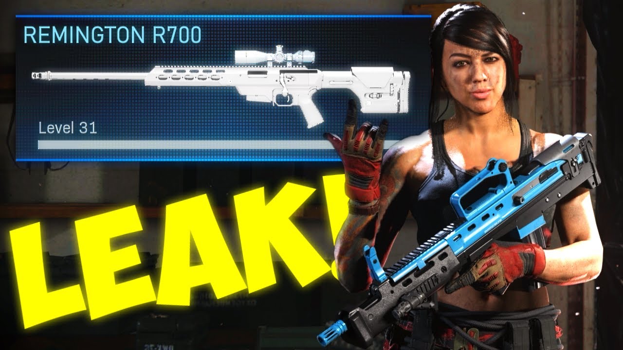 NEW Sniper LEAKED (Modern Warfare Datamined)