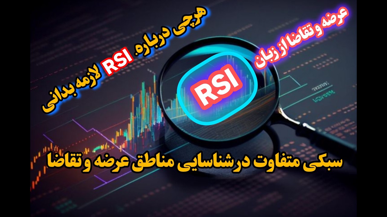 یه ویدیو کامل درباره کاربرد RSI در تایید ورود عرضه و تقاضا که رکن اصلی بازار هست