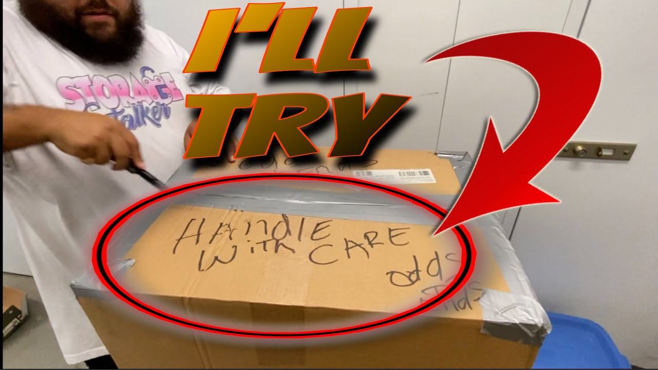Boxes stacked to the roof | paid $1600 for an abandoned storage unit | #money @Little Mama Stalker