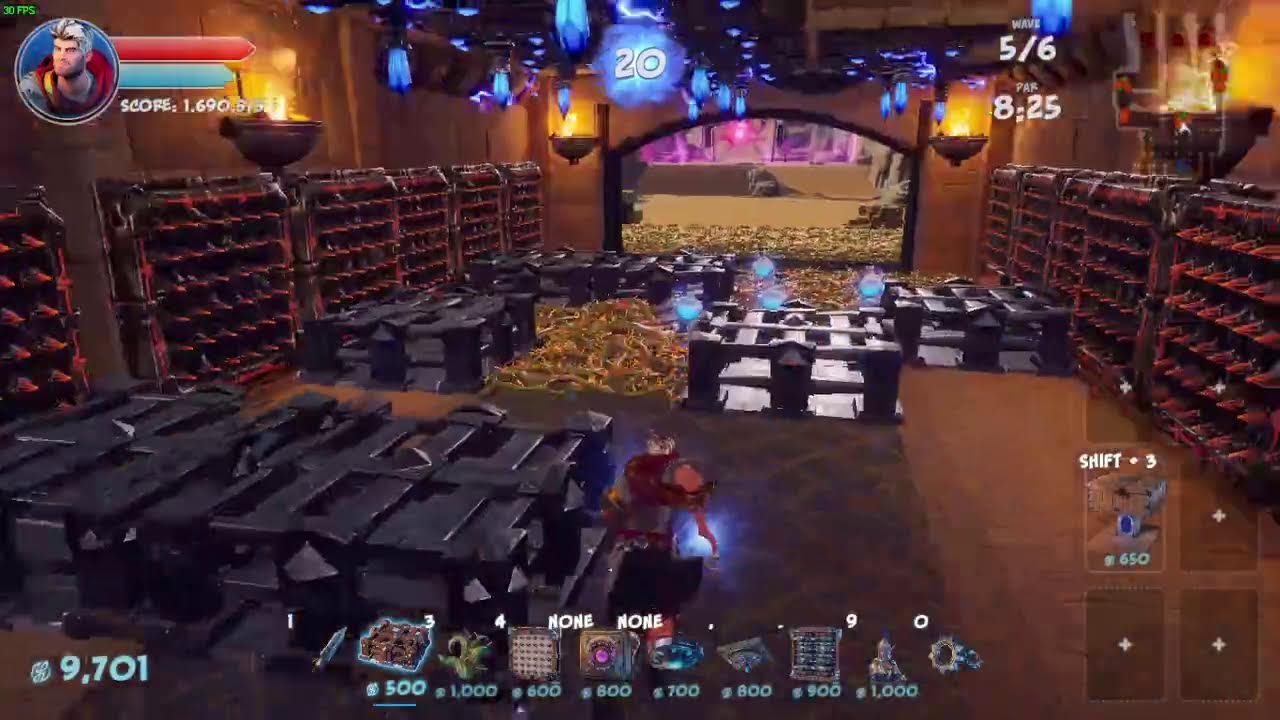 Orcs Must Die! 3, Same Loadout 03, Desert Wall, idea 1
